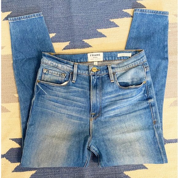 Frame Denim Denim - Frame Denim Ali High Cigarette Jeans 27
